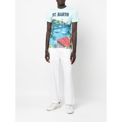 MC2 T-shirt in cotone multicolore con stampa 