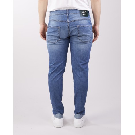 CAMOUFLAGE Jeans in misto lino Camouflage