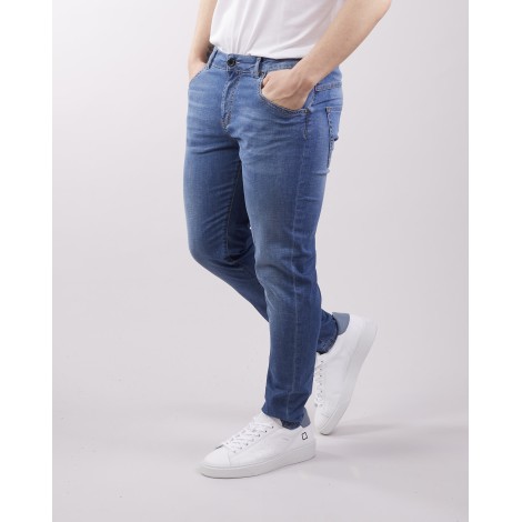 CAMOUFLAGE Jeans in misto lino Camouflage
