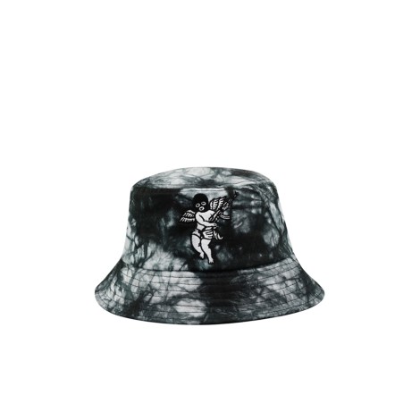 NO MORE SPACE BUCKET HAT TIEDYE BLK