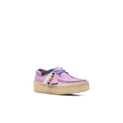 Clarks Stringate Stringate Donna Light Purple