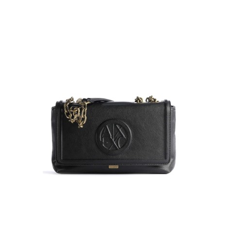 Armani Exchange Borse A Spalla A Secchiello Unisex Nero