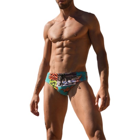 Tooco Costumi Da Bagno Slip Mare Uomo Multicolor