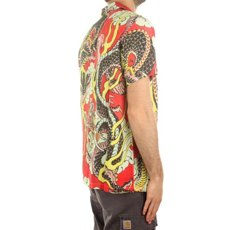 Doomsday Camicie Generiche Uomo Red Aop