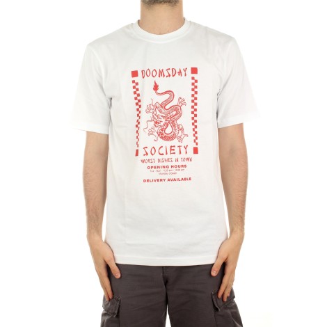 Doomsday T-shirt Manica Corta Uomo Wht