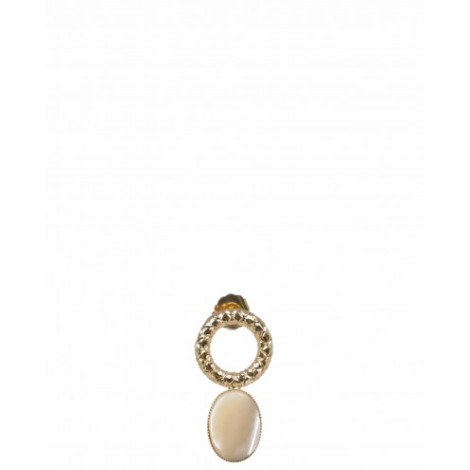 D'Estree beige Mini Sonia Ovales earring S