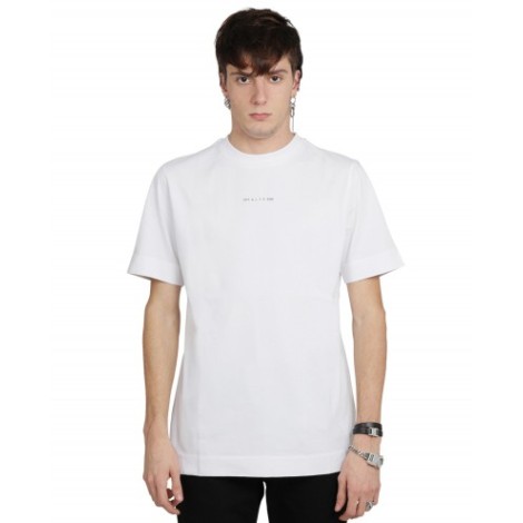 1017 ALYX 9SM white melt circle logo t-shirt