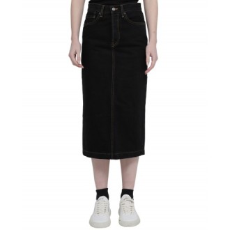 Wardrobe.NYC black denim skirt