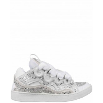 Lanvin white Curb sneakers