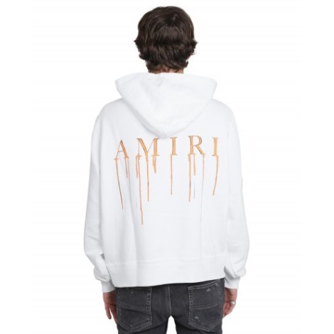 Amiri white Spray Paint MA hoodie