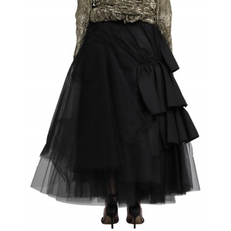 Junya Watanabe black tulle skirt