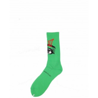 Saint MXXXXXX green Eye socks