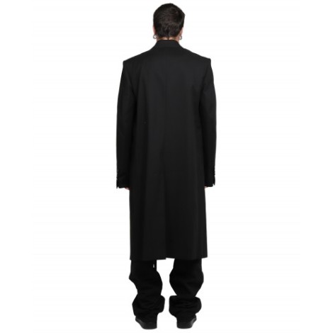 ANN DEMEULEMEESTER COAT SHAMBLE BLACK Ann Demeulemeester