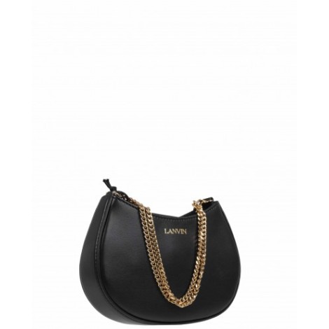 Lanvin black hobo bag XXS