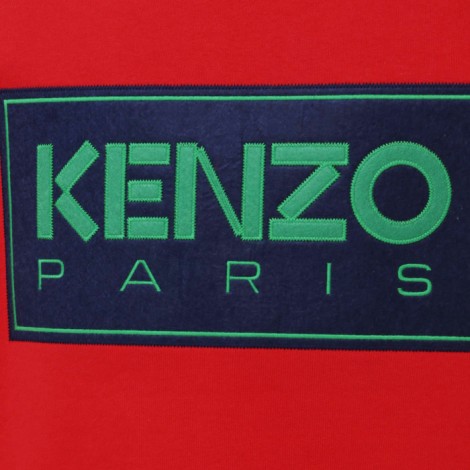 Kenzo - Red Cotton Jumper
