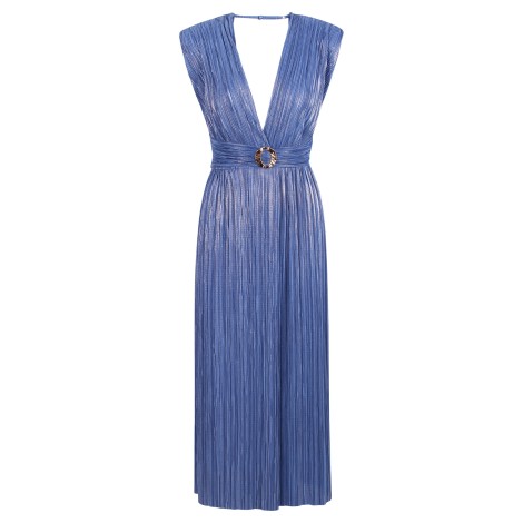 Sabina Musayev 'Lilliana' Long Sleeveless Dress M