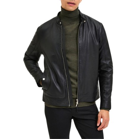SLHARCHIVE CLASSIC LEATHER JKT W NOOS BLACK