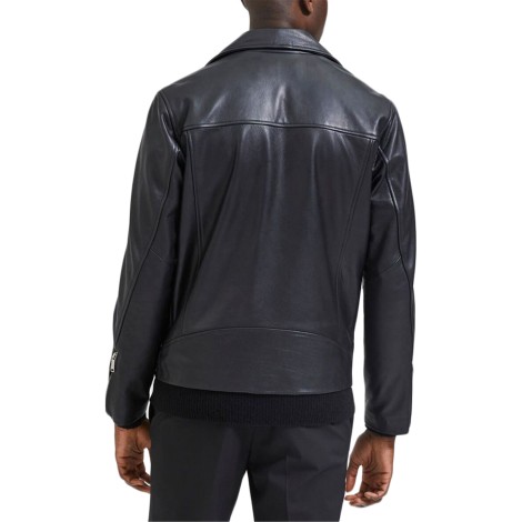 Selected Giacche In Pelle Uomo Black