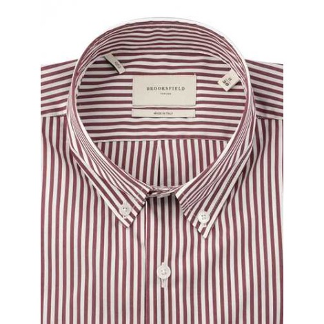 BROOKSFIELD | Men's Stretch Cotton Striped Shirt