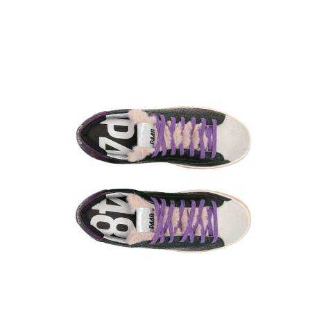 P448 Sneakers Basse Donna Plum