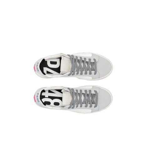 P448 Sneakers Basse Donna Whiter/fuxia