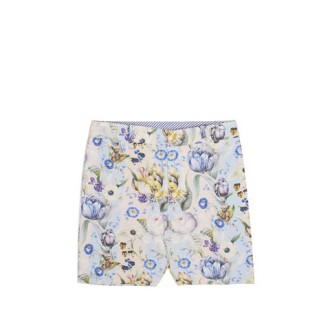 SHORTS CON STAMPA FLOREALE
