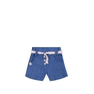 SHORTS IN CHAMBRAY