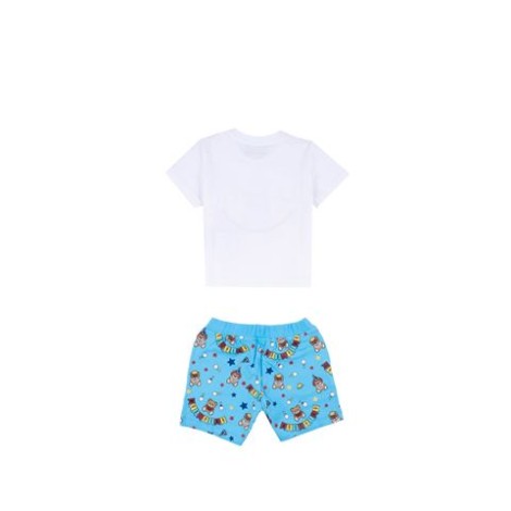 T-SHIRT E BERMUDA IN COTONE