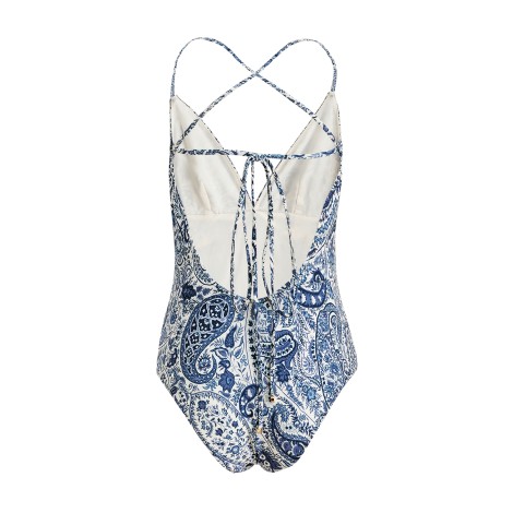 ETRO Costume Intero Paisley Blu Donna<BR/>