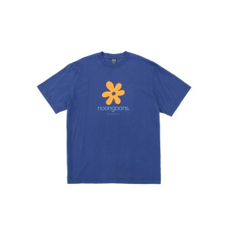 T-shirt Bloom Blu in Cotone