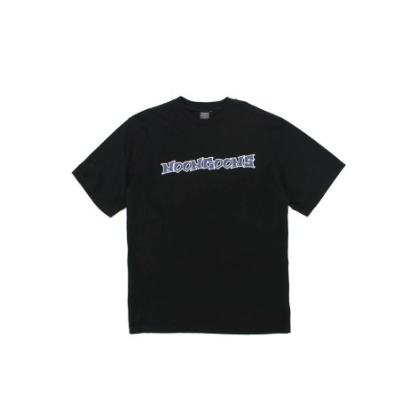 T-shirt Sketchy Nera in Cotone