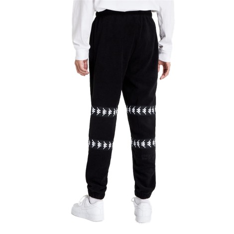 Kappa Pantaloni Tuta Uomo Black - White