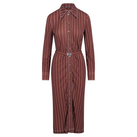Tory Burch Long Shirt Viscose Dress 6