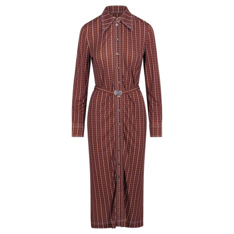 Tory Burch Long Shirt Viscose Dress 6