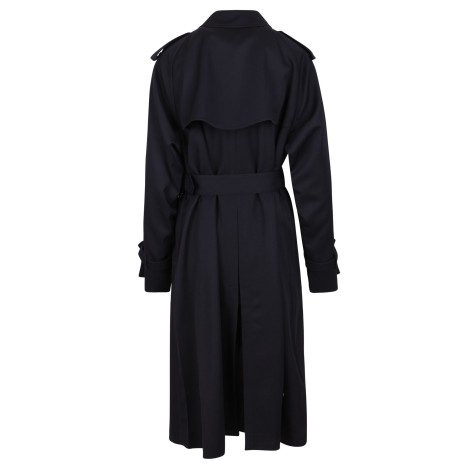 Prada Double-Breasted Trench Coat 42