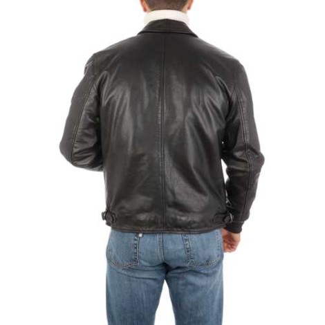 PROLEATHER | Men's Shearling Lined Leather Jacket
