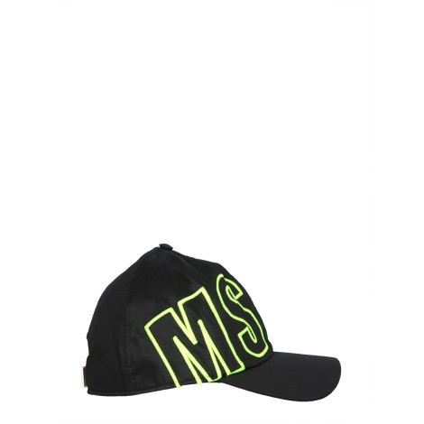 msgm maxi logo baseball cap 