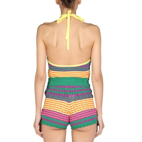 gallo 1927 striped pattern top