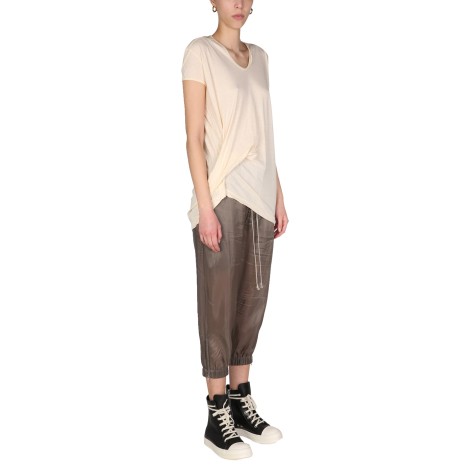rick owens draped t-shirt