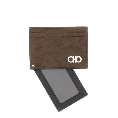 salvatore ferragamo gancini credit card holder