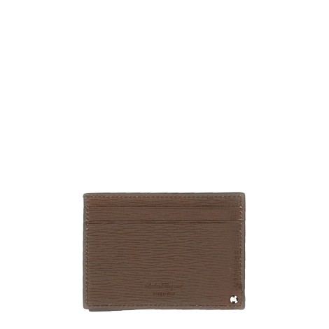 salvatore ferragamo gancini credit card holder