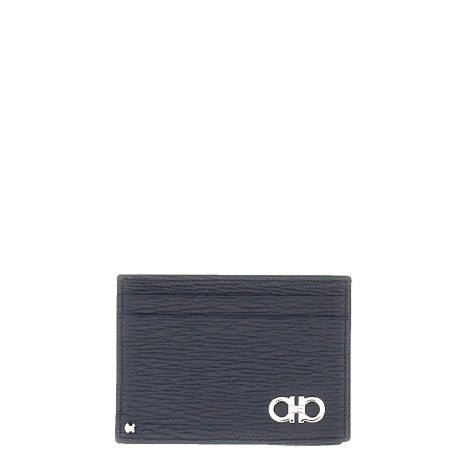 salvatore ferragamo gancini credit card holder