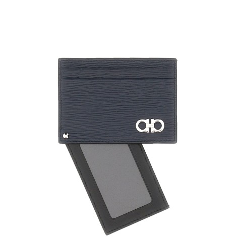 salvatore ferragamo gancini credit card holder