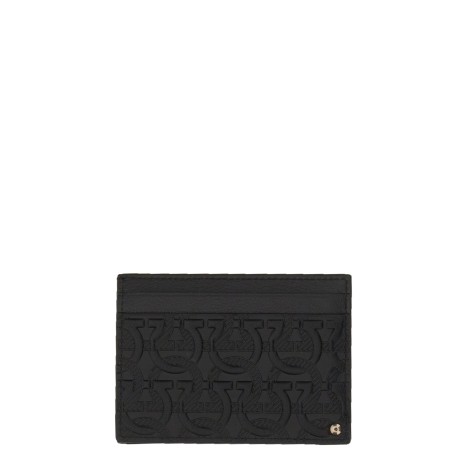 salvatore ferragamo gancini credit card holder