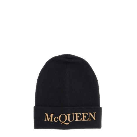 alexander mcqueen woolen hat
