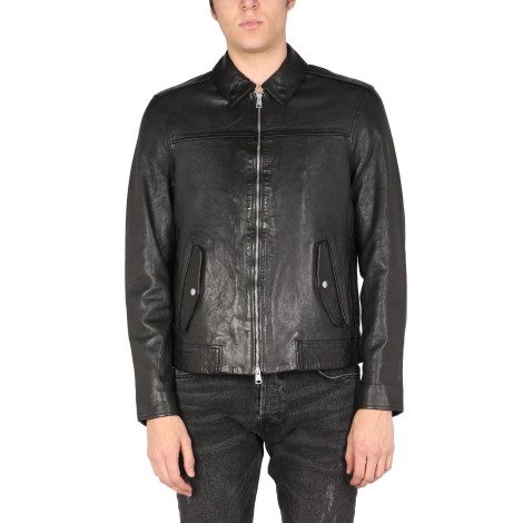 allsaints leather jacket