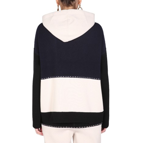 jw anderson colorblock sweatshirt
