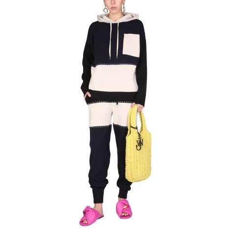 jw anderson colorblock sweatshirt