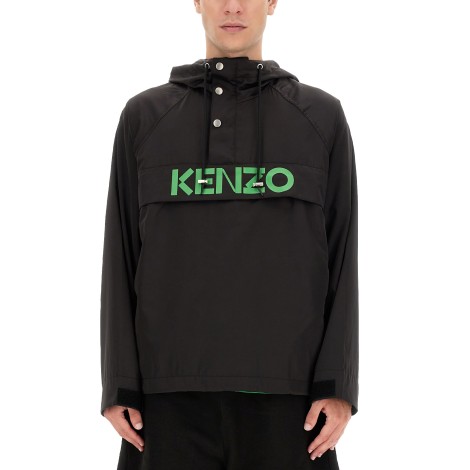 kenzo windbreaker with logo