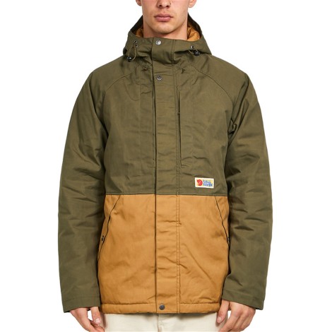 VARDAG LITE PADDED JACKET M LAUREL GREEN - BUCKWHEAT BROWN